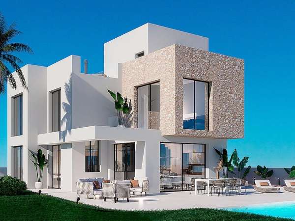 Neubau Villas mit 3 Schlafzimmern und 3 Badezimmern in Benidorm| Ref: MA-2094