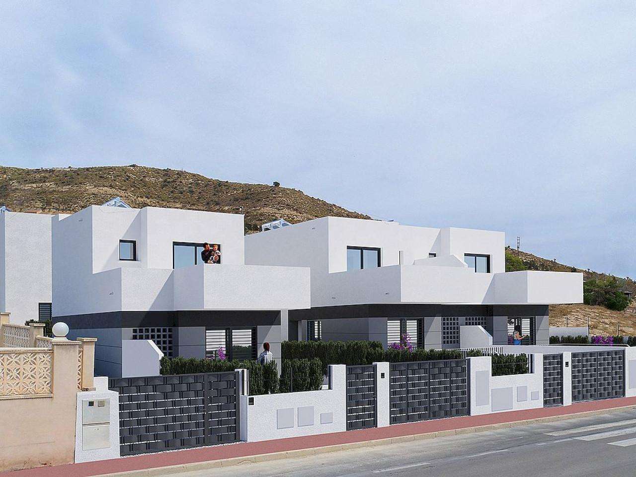 Neubau Villas mit 3 Schlafzimmern und 3 Badezimmern in Busot| Ref: MA-553F – Busot