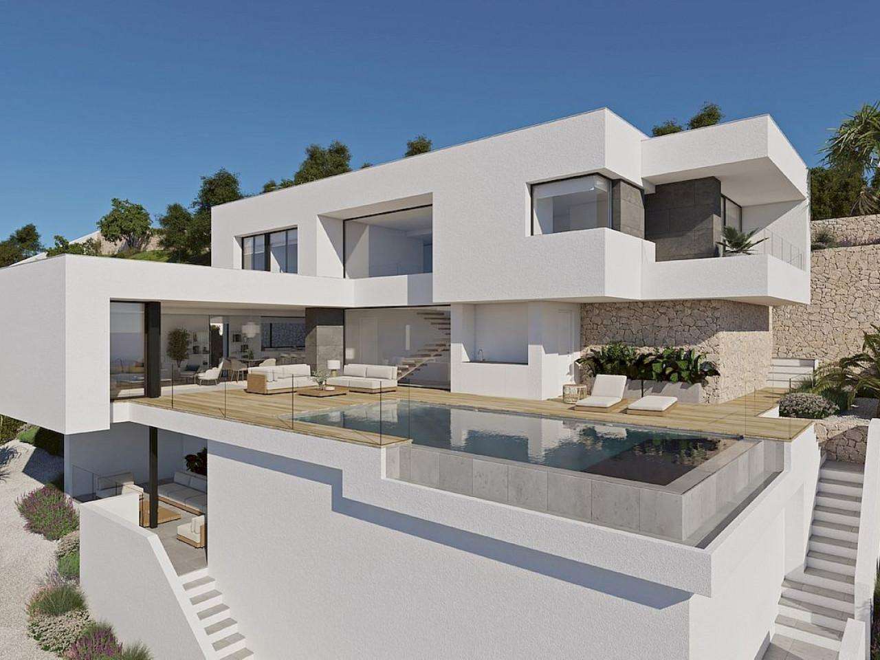 Neubau Villas mit 3 Schlafzimmern und 3 Badezimmern in Benitachell| Ref: MA-1593J – Benitachell