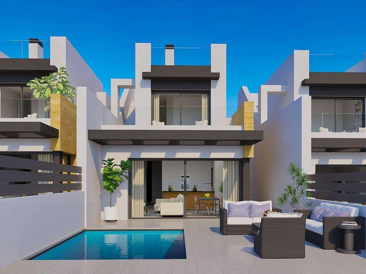 Neubau Villas mit 3 Schlafzimmern und 3 Badezimmern in Torrevieja| Ref: MA-2209 – Torrevieja
