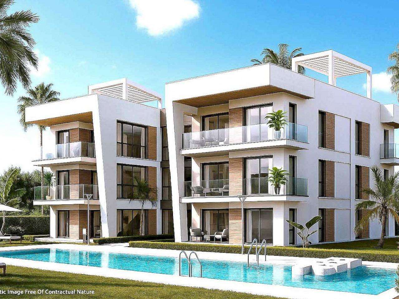 Neubau Apartments mit 3 Schlafzimmern und 2 Badezimmern in Los Alcazares| Ref: MA-2349D – Los alcazares