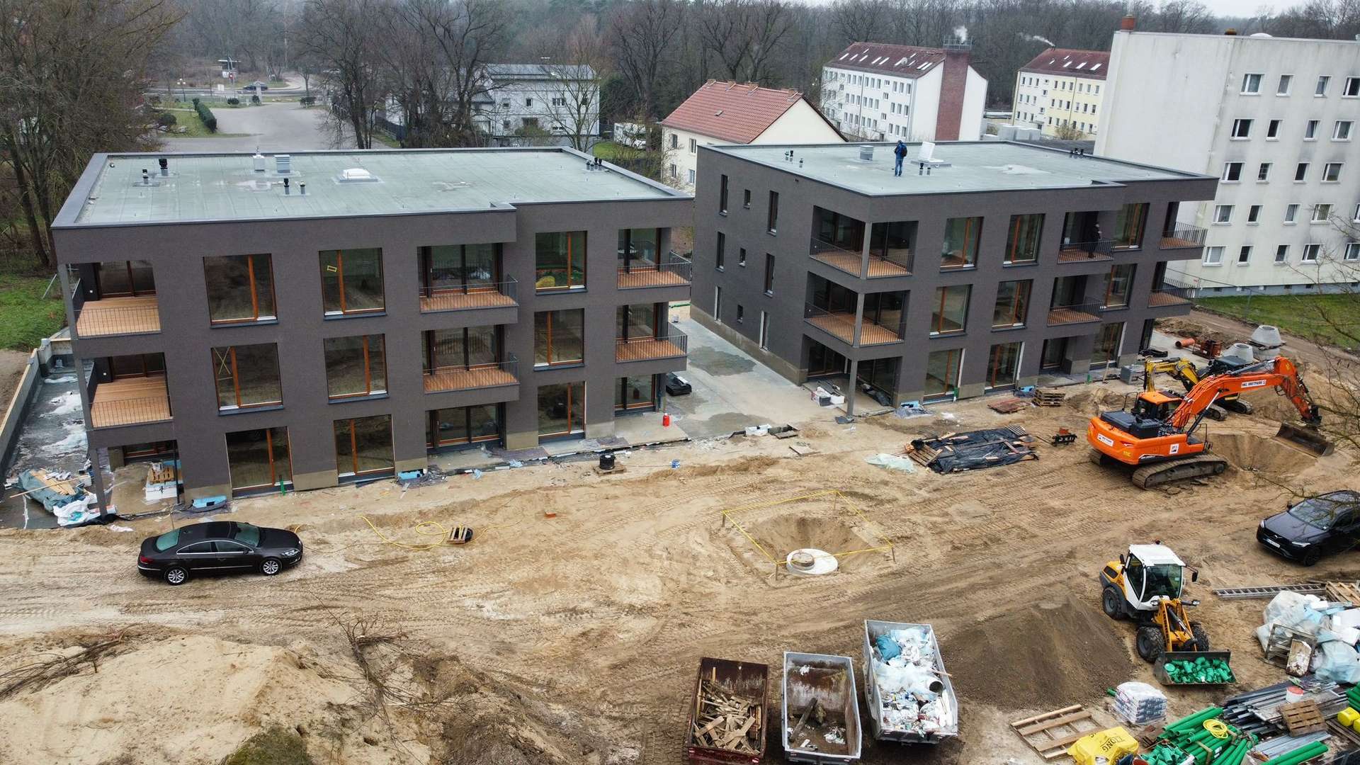 Fertiggestellte Neubauhäuser in Berlin – Hoppegarten