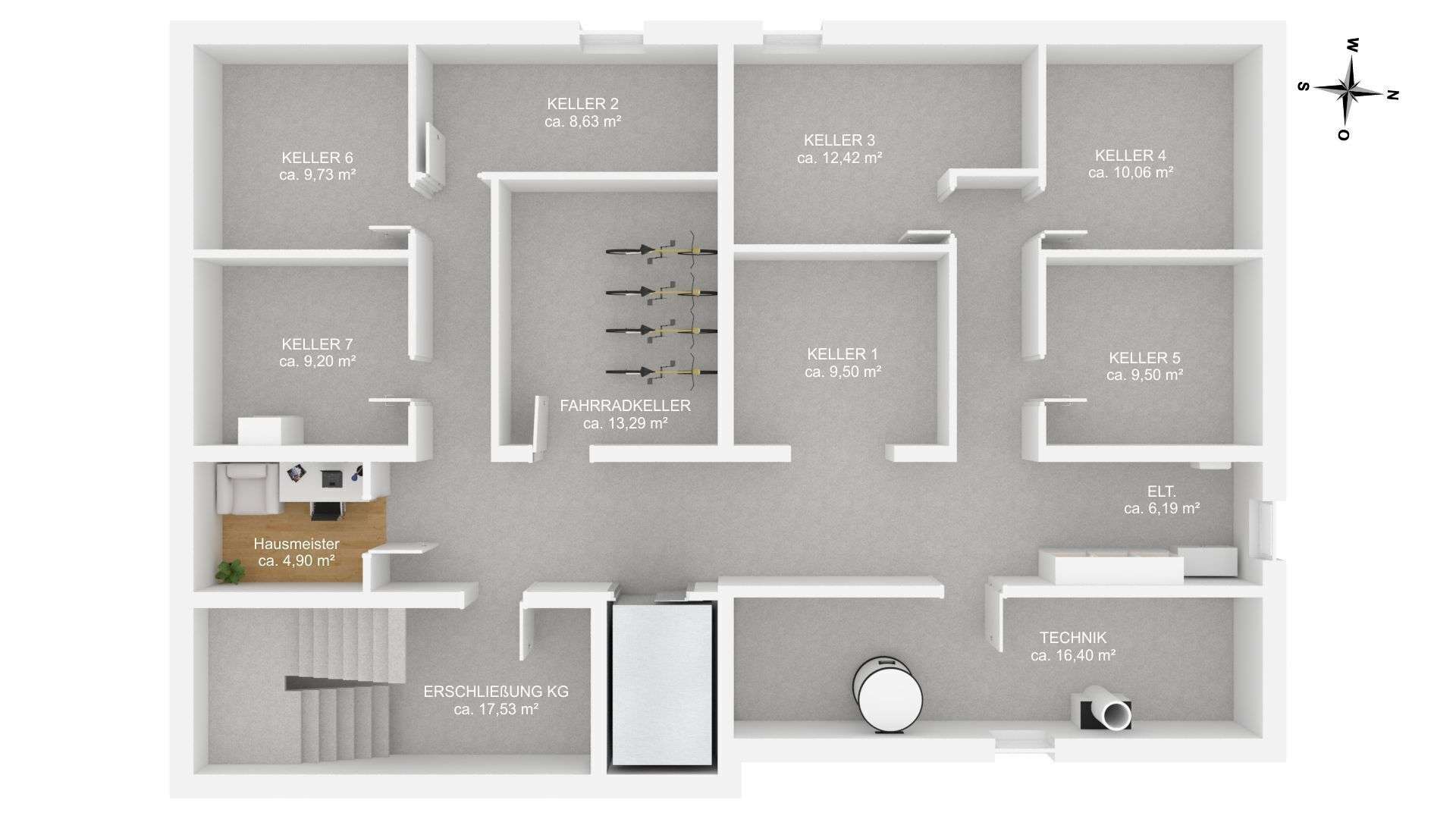 Moderne Erdgeschosswohnung mit Terrasse und Gartenstück für Singles oder Paare – Laatzen