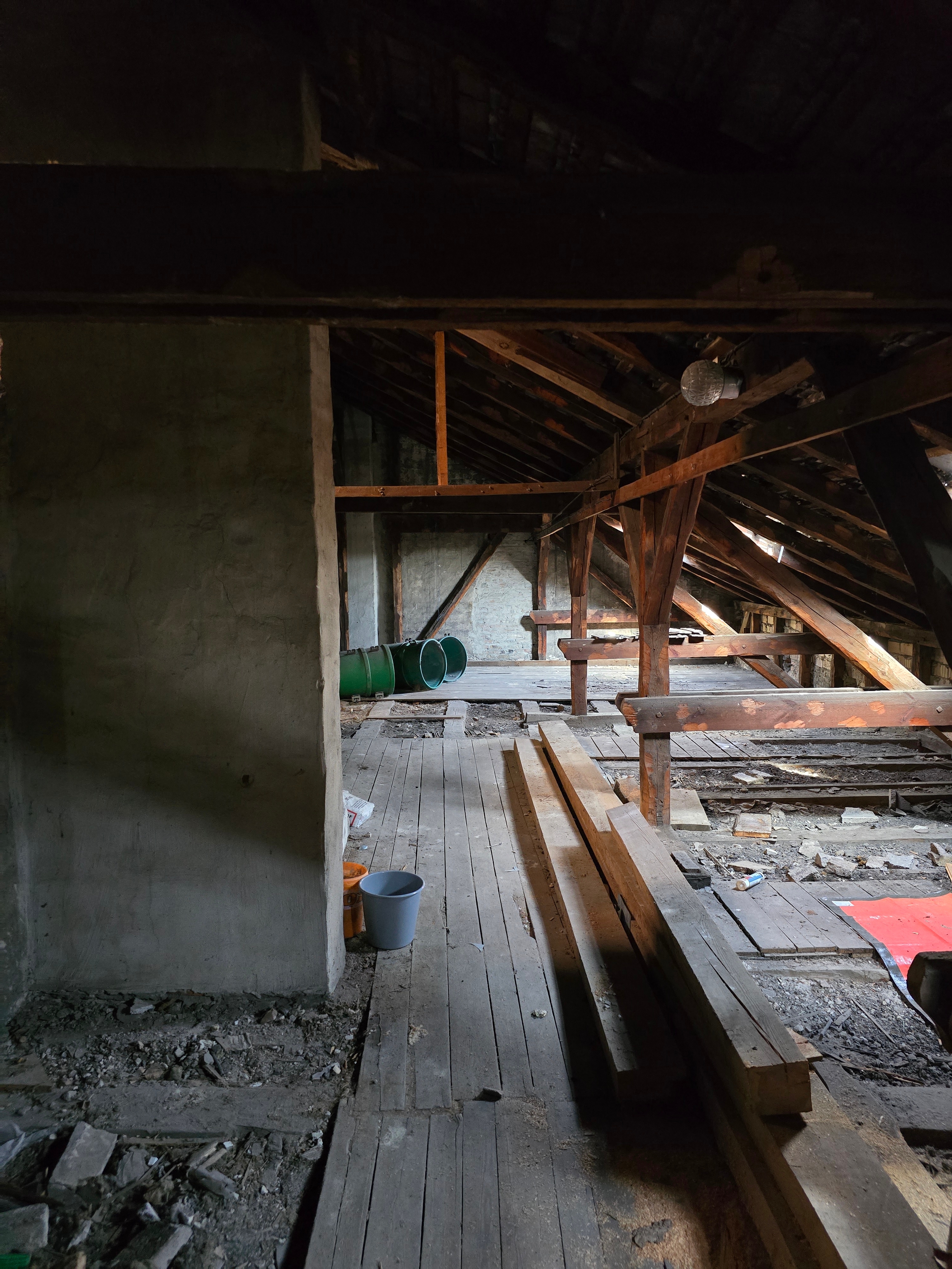 Nur 1.200€/m2 - Dachgeschossrohling mit Baugenehmigung für 3 Wohnungen am S-Bahnhof Wollankstr. – Berlin