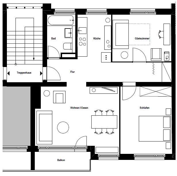 Helle 3-Zimmer-Wohnung mit West-Balkon im beliebten Stephankiez - ab sofort bezugsfrei – Berlin