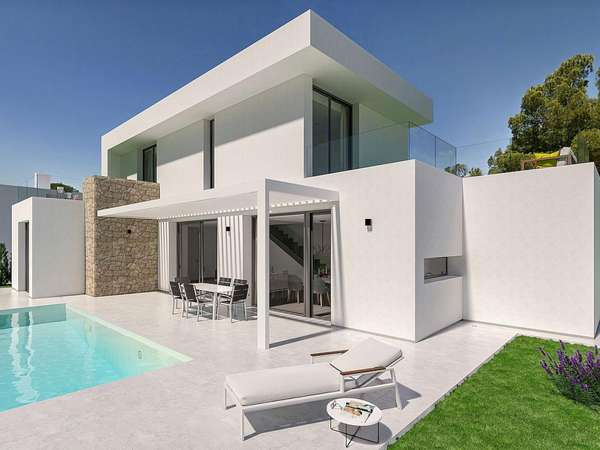 Neubau Villas mit 3 Schlafzimmern und 3 Badezimmern in Benidorm| Ref: MA-1060B