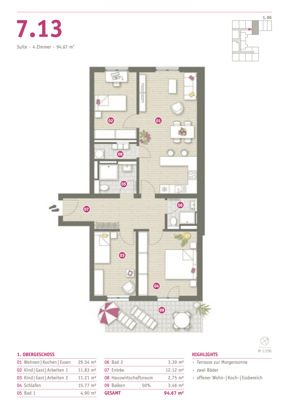 *RESERVIERT* 7.13 Suite in Neon 2.0 – Nauen