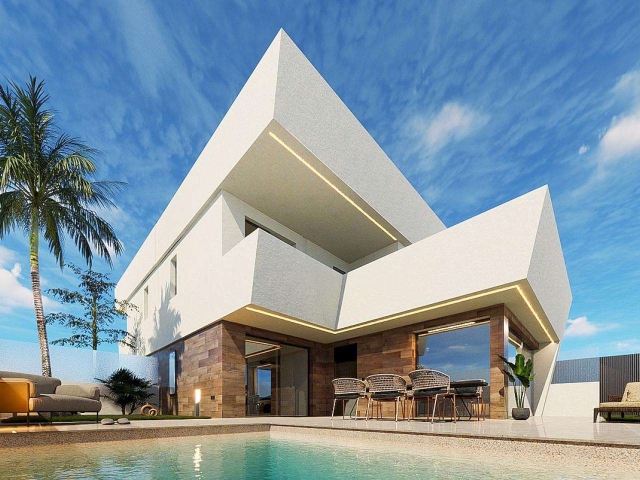 Neubau Villas mit 3 Schlafzimmern und 3 Badezimmern in San Pedro del Pinatar| Ref: MA-1793B – San pedro del pinatar