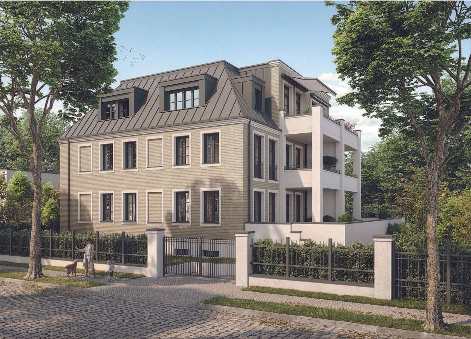 Neubauwohnungen in der Stadtvilla unweit Schlachtensee – Berlin