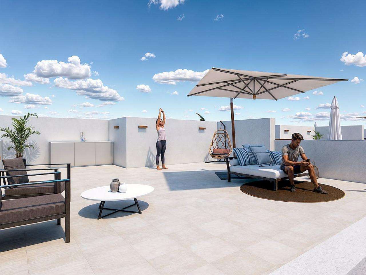 Neubau Villas mit 3 Schlafzimmern und 2 Badezimmern in Torrepacheco| Ref: MA-2180B – Torrepacheco