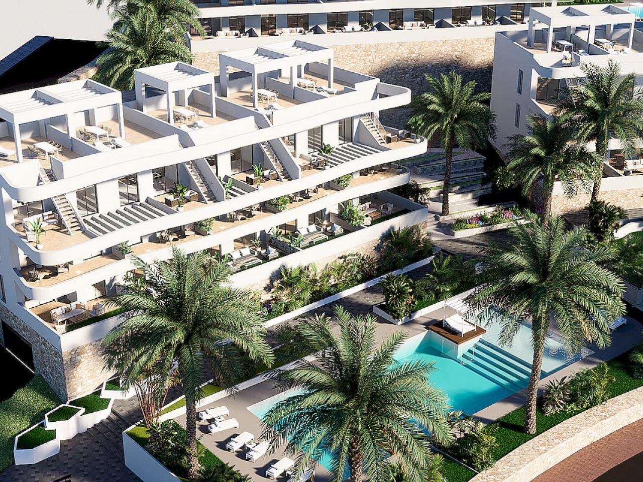 Neubau Apartments mit 2 Schlafzimmern und 2 Badezimmern in Benidorm| Ref: MA-2120B – Benidorm