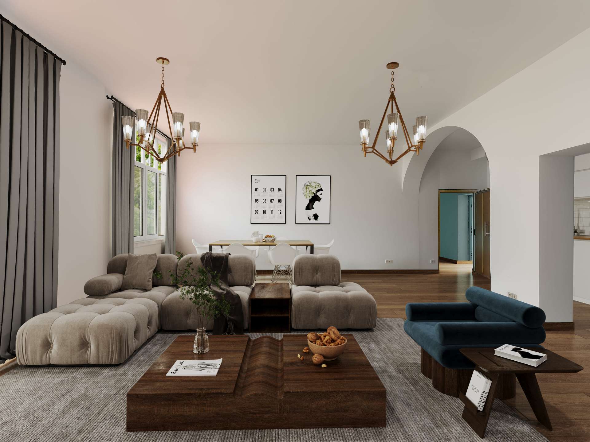 Traumhafte Maisonette-Altbauwohnung mit Balkon und Keller in Dahlem – Berlin