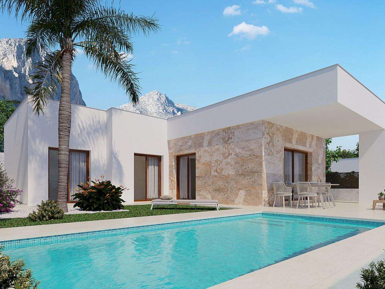 Neubau Villas mit 3 Schlafzimmern und 4 Badezimmern in Polop| Ref: MA-2218 – Polop