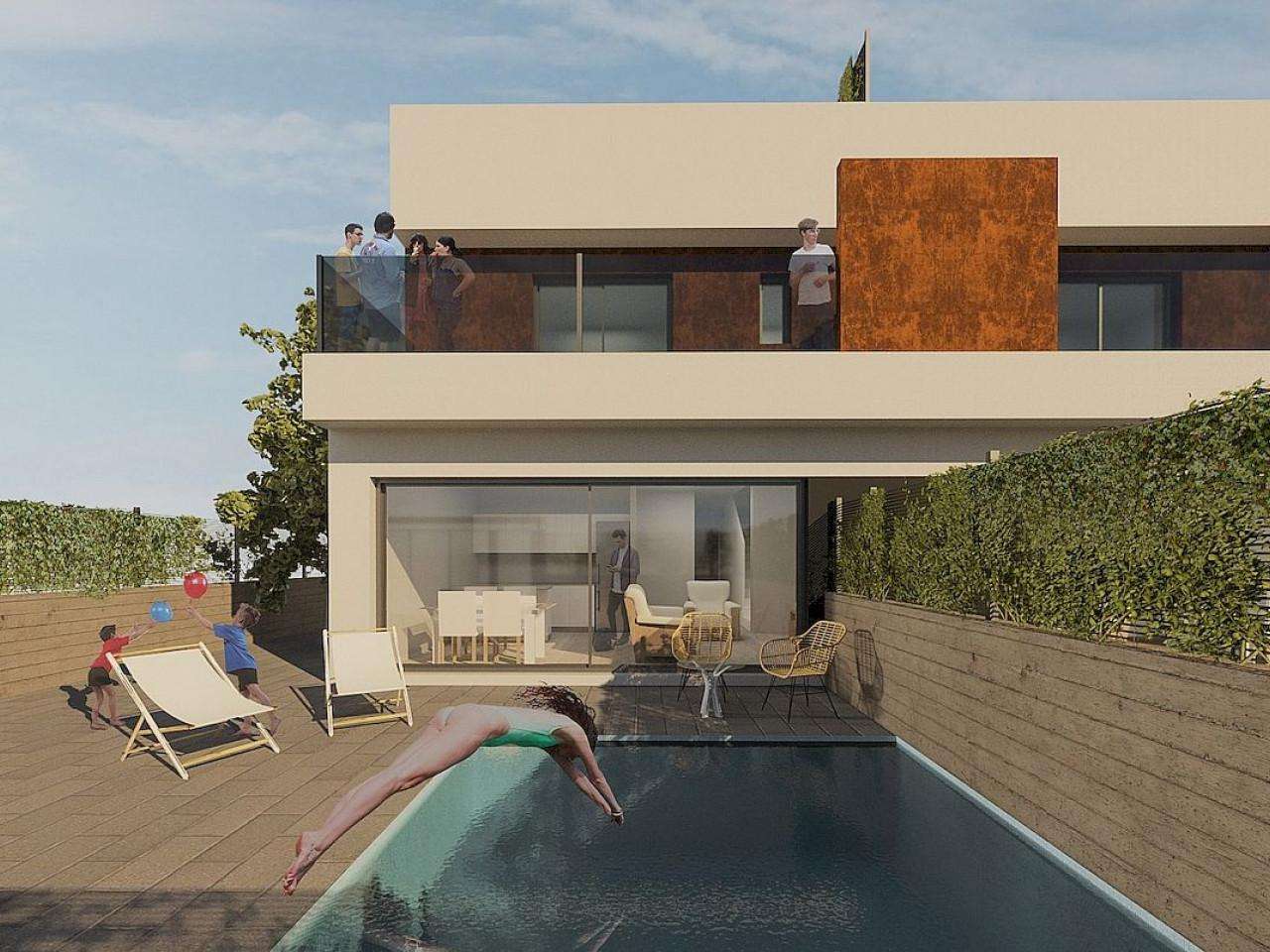 Neubau Haus mit 3 Schlafzimmern und 3 Badezimmern in San Javier| Ref: MA-1948 – San javier