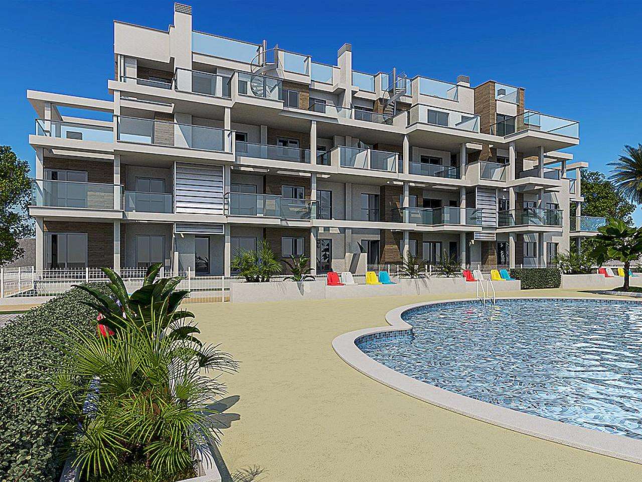 Neubau Apartments mit 3 Schlafzimmern und 2 Badezimmern in Denia| Ref: MA-2086C – Denia