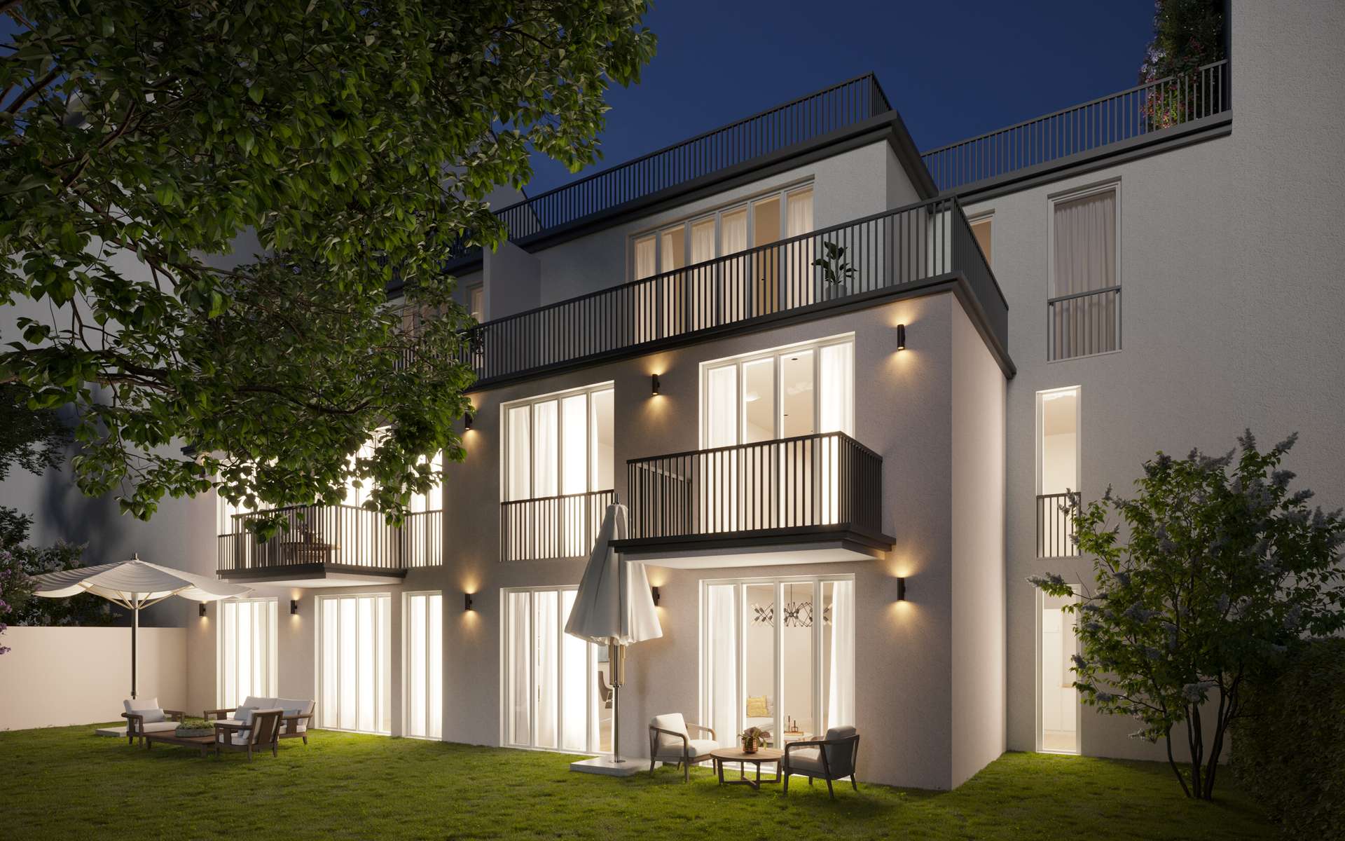Elegante 3-Zi Neubauwohnung mit Garten in Berlin – Erstbezug mit gehobener Ausstattung – Berlin