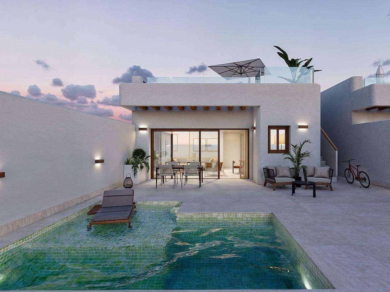 Neubau Villas mit 2 Schlafzimmern und 2 Badezimmern in Torrepacheco| Ref: MA-2180 – Torrepacheco
