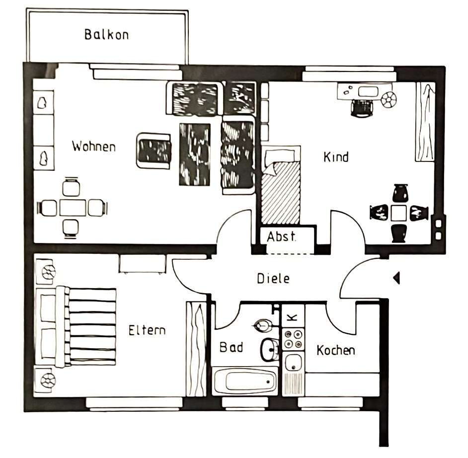 *RESERVIERT* Bezugsfreie 3 Zimmerwohnung in Zehlendorf – Berlin