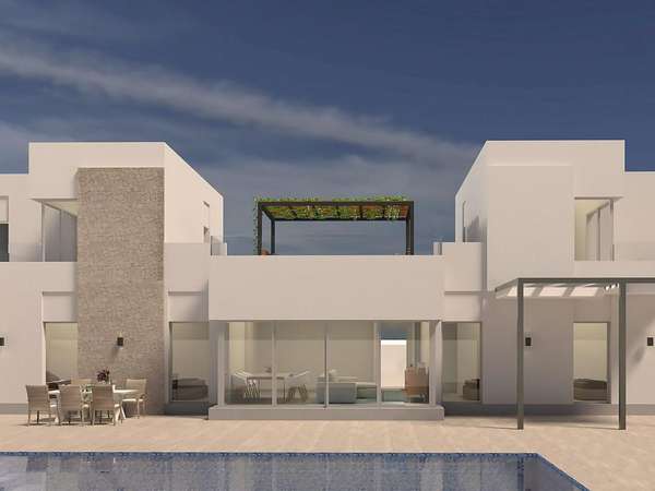 Neubau Villas mit 6 Schlafzimmern und 4 Badezimmern in Torrevieja| Ref: MA-1717