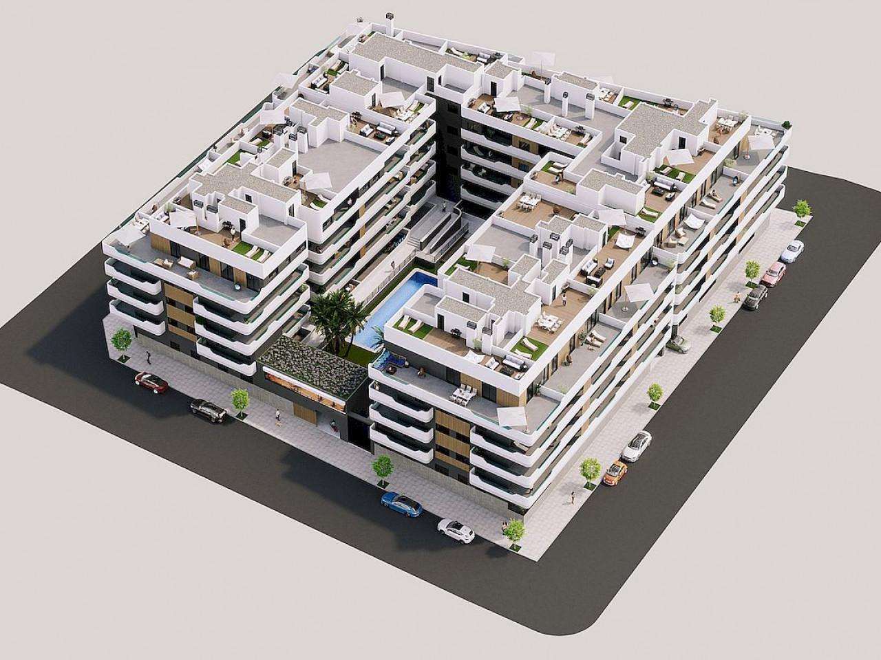 Neubau Penthaus mit 2 Schlafzimmern und 2 Badezimmern in Gran Alacant - Santa Pola| Ref: MA-2115D – Gran alacant - santa pola