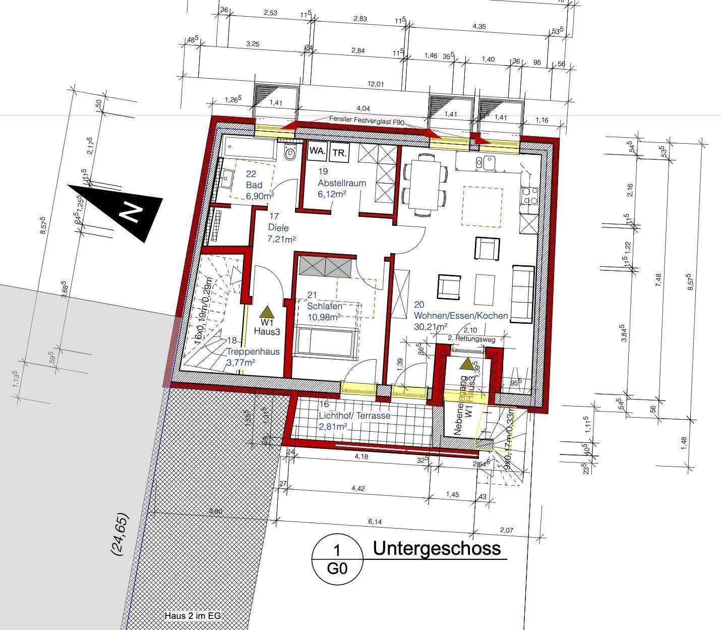 Mitten in Pempelfort - 2 Hinterhof-Loft-Häuser in Bestlage am Hofgarten !!! – Düsseldorf