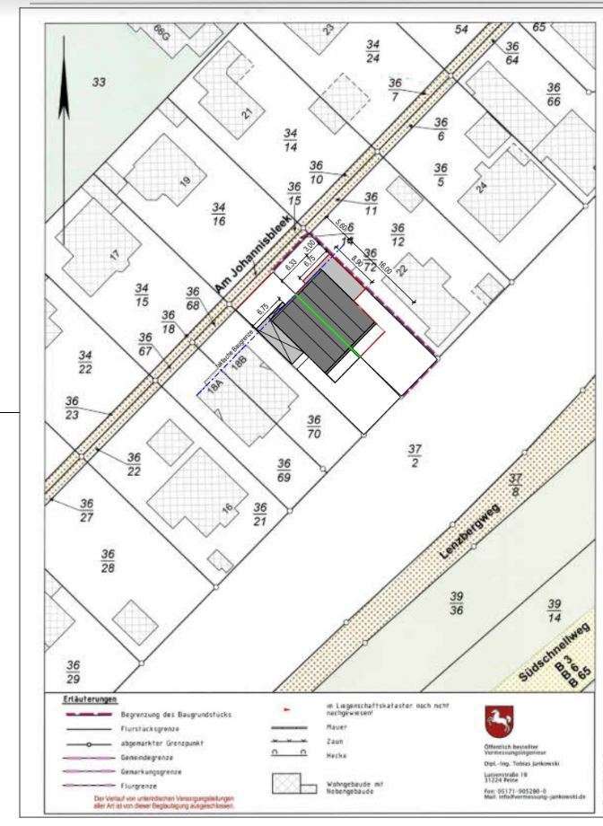 Baugrundstück für ein Doppelhaus in Seelhorst, Baugenehmigung ist da! – Hannover