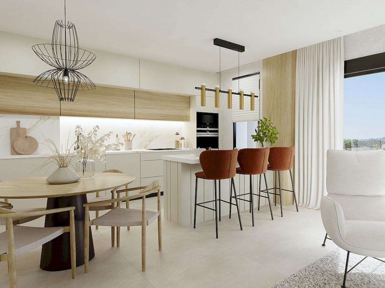 Neubau Penthaus mit 3 Schlafzimmern und 2 Badezimmern in Almoradi| Ref: MA-2228B – Almoradi