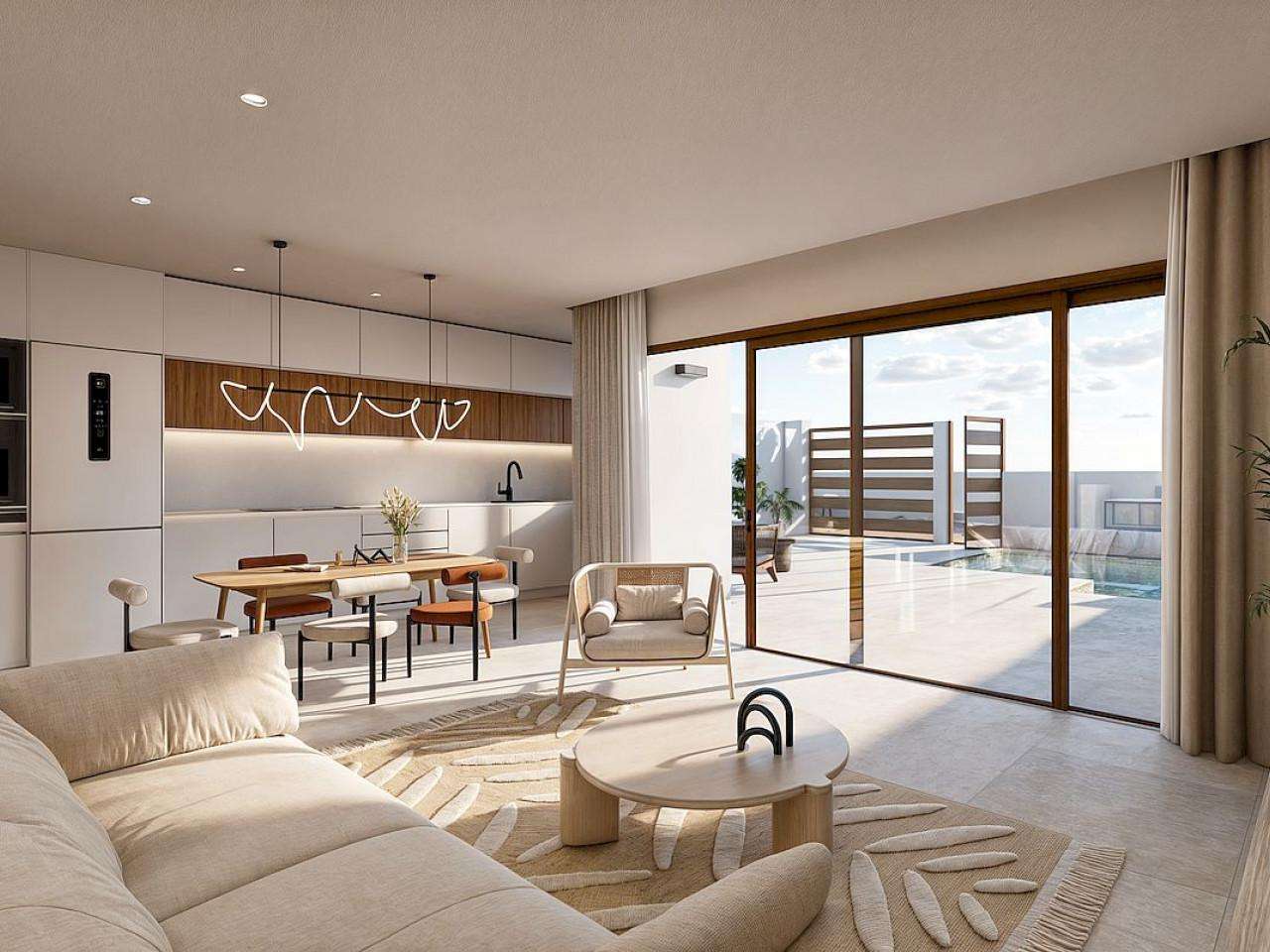 Neubau Villas mit 3 Schlafzimmern und 2 Badezimmern in Torrepacheco| Ref: MA-2180B – Torrepacheco