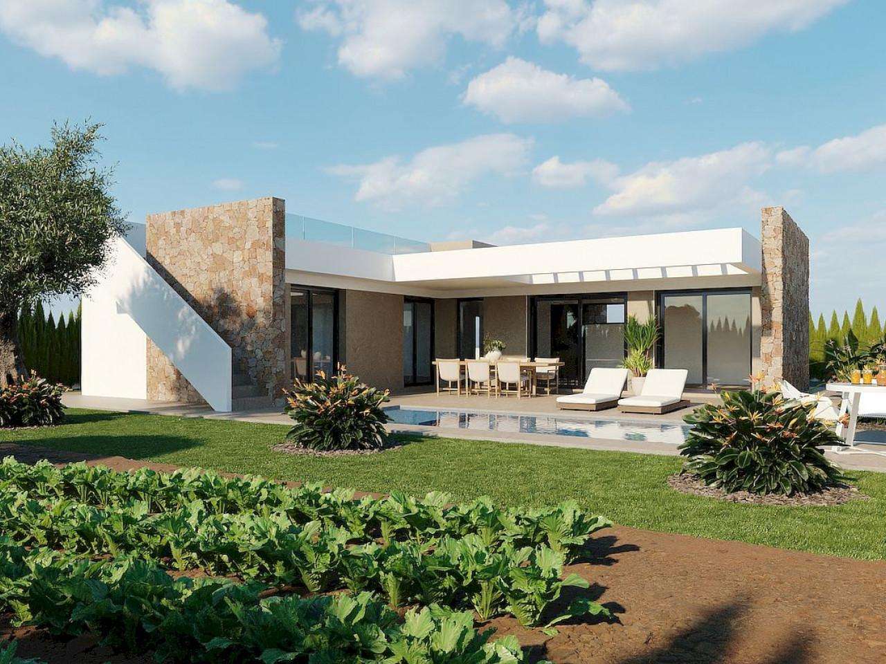 Neubau Villas mit 3 Schlafzimmern und 2 Badezimmern in Fuente Alamo| Ref: MA-2283 – Fuente alamo