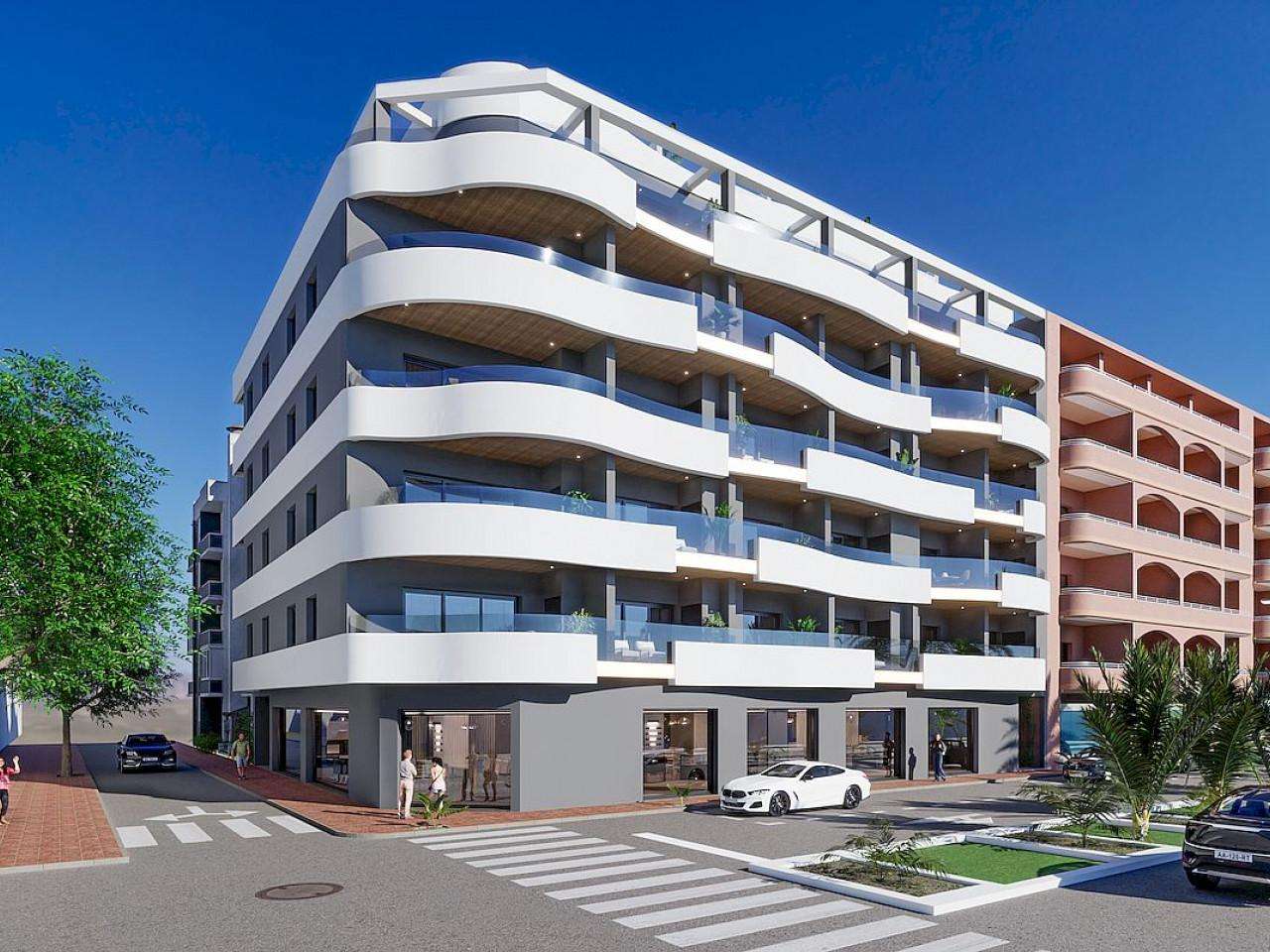 Neubau Penthaus mit 2 Schlafzimmern und 2 Badezimmern in Torrevieja| Ref: MA-2021C – Torrevieja