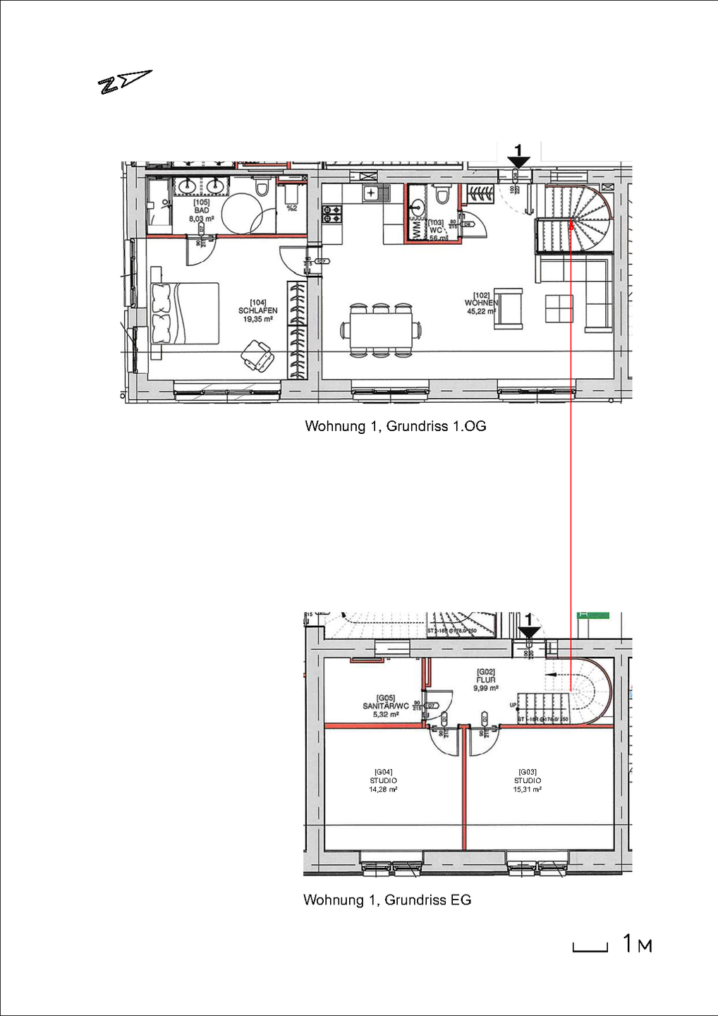 Herrlicher Altbau in Dahlem - Erstbezug, Altbau mit Aufzug Süd-Ost ohne Balkon – Berlin