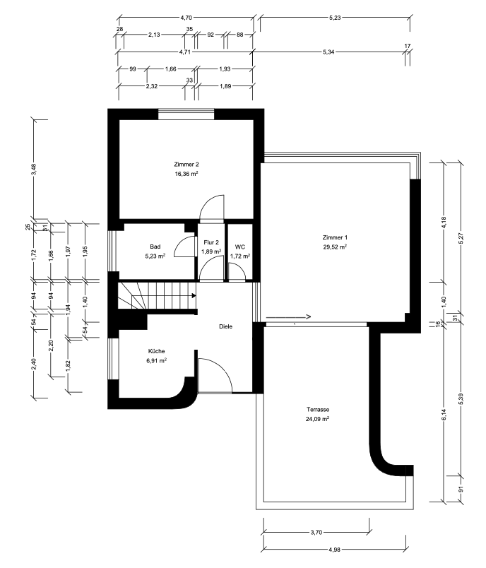 Bestlage am Messelpark in Dahlem: Haus im Haus mit herrlicher Terrasse – Berlin