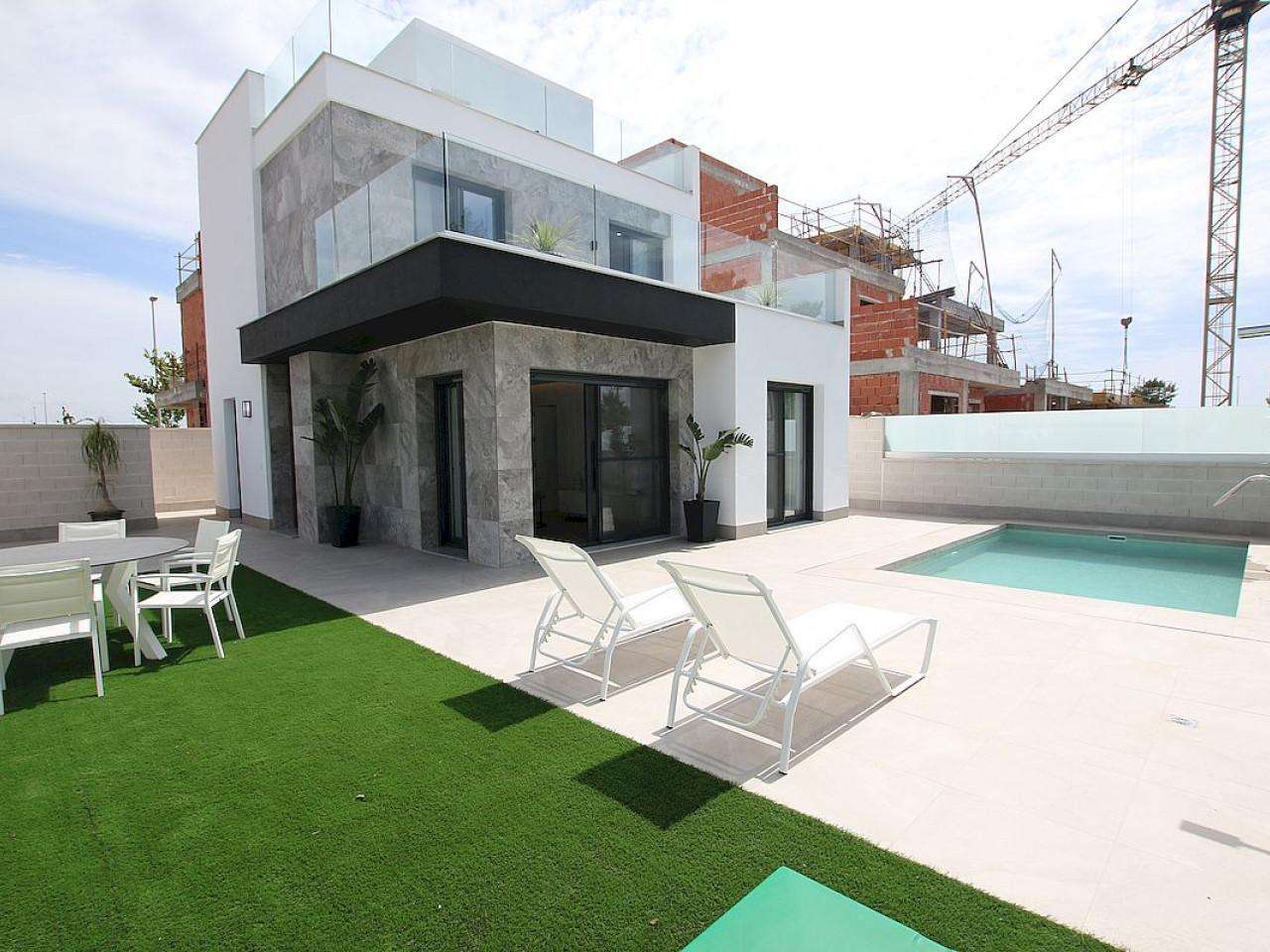 Neubau Villas mit 3 Schlafzimmern und 3 Badezimmern in Pilar de la Horadada| Ref: MA-2018 – Pilar de la horadada
