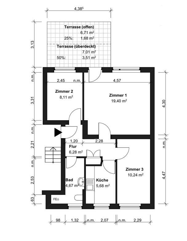 Urbaner Rückzugsort in Wilmersdorf: 2,5 Zimmer Wohnung mit sonniger Terrasse & eigenem Garten – Berlin