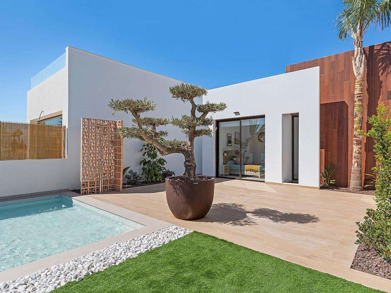 Neubau Villas mit 3 Schlafzimmern und 2 Badezimmern in Los Alcazares| Ref: MA-2166B – Los alcazares