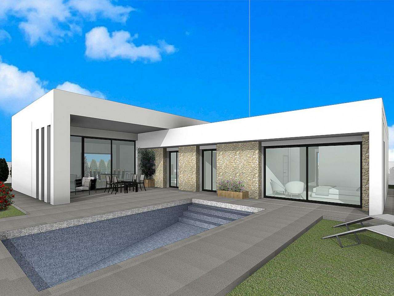 Neubau Villas mit 3 Schlafzimmern und 3 Badezimmern in Pinoso| Ref: MA-1983 – Pinoso