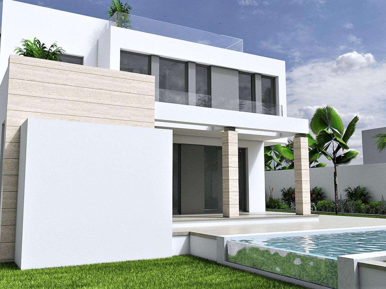 Neubau Villas mit 3 Schlafzimmern und 3 Badezimmern in Torrevieja| Ref: MA-1934 – Torrevieja