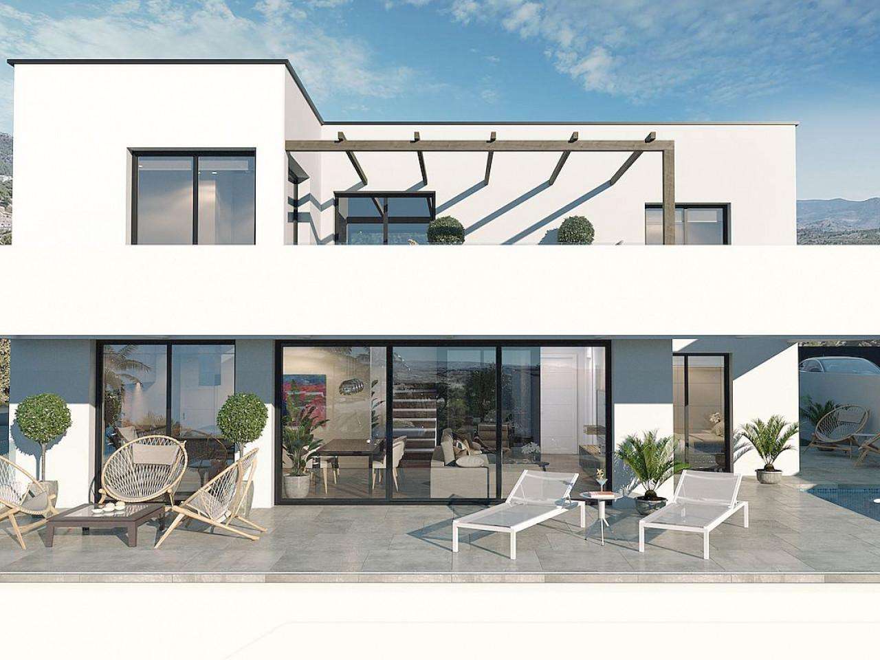 Neubau Villas mit 3 Schlafzimmern und 3 Badezimmern in Benidorm| Ref: MA-2174 – Benidorm
