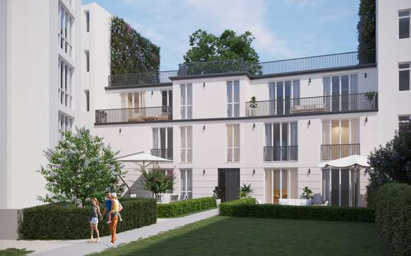 Elegante 3-Zi Neubauwohnung mit Garten in Berlin – Erstbezug mit gehobener Ausstattung