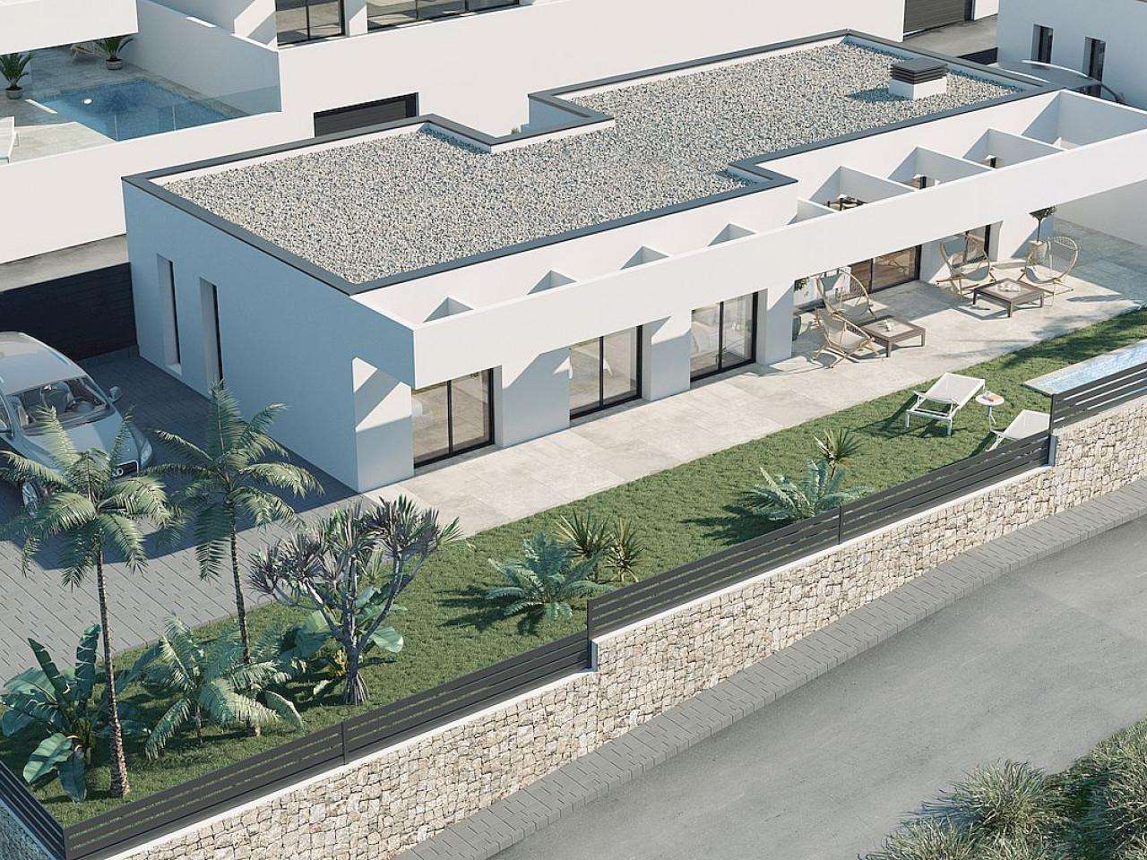 Neubau Villas mit 3 Schlafzimmern und 3 Badezimmern in Benidorm| Ref: MA-2174 – Benidorm