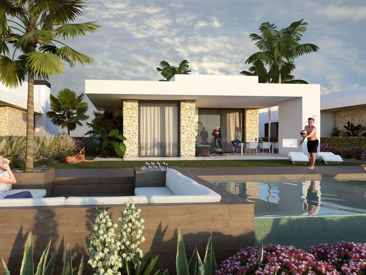 Neubau Villas mit 3 Schlafzimmern und 3 Badezimmern in Algorfa| Ref: MA-1674B – Algorfa