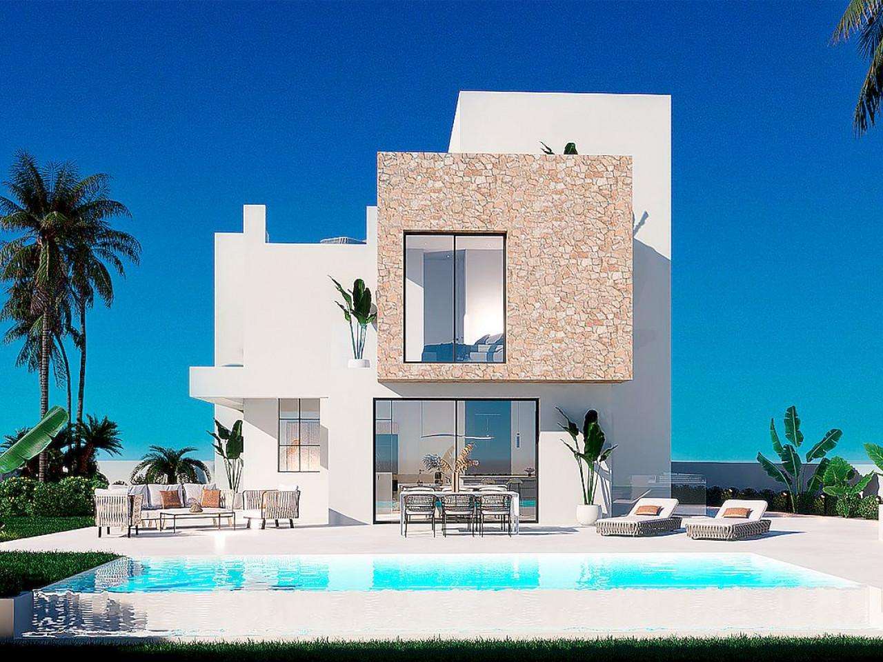 Neubau Villas mit 3 Schlafzimmern und 3 Badezimmern in Benidorm| Ref: MA-2094 – Benidorm