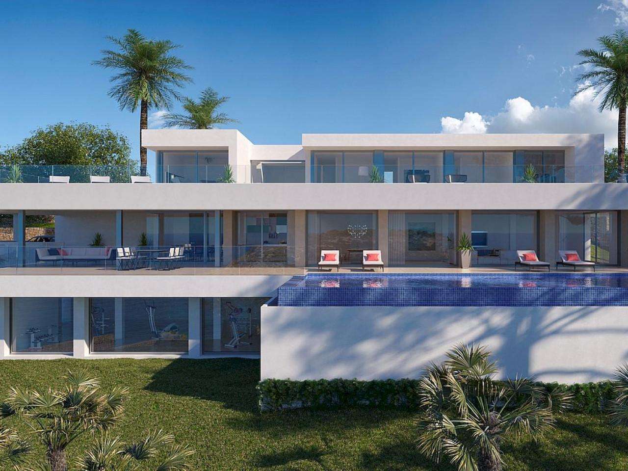Neubau Villas mit 6 Schlafzimmern und 7 Badezimmern in Benitachell| Ref: MA-1593F – Benitachell