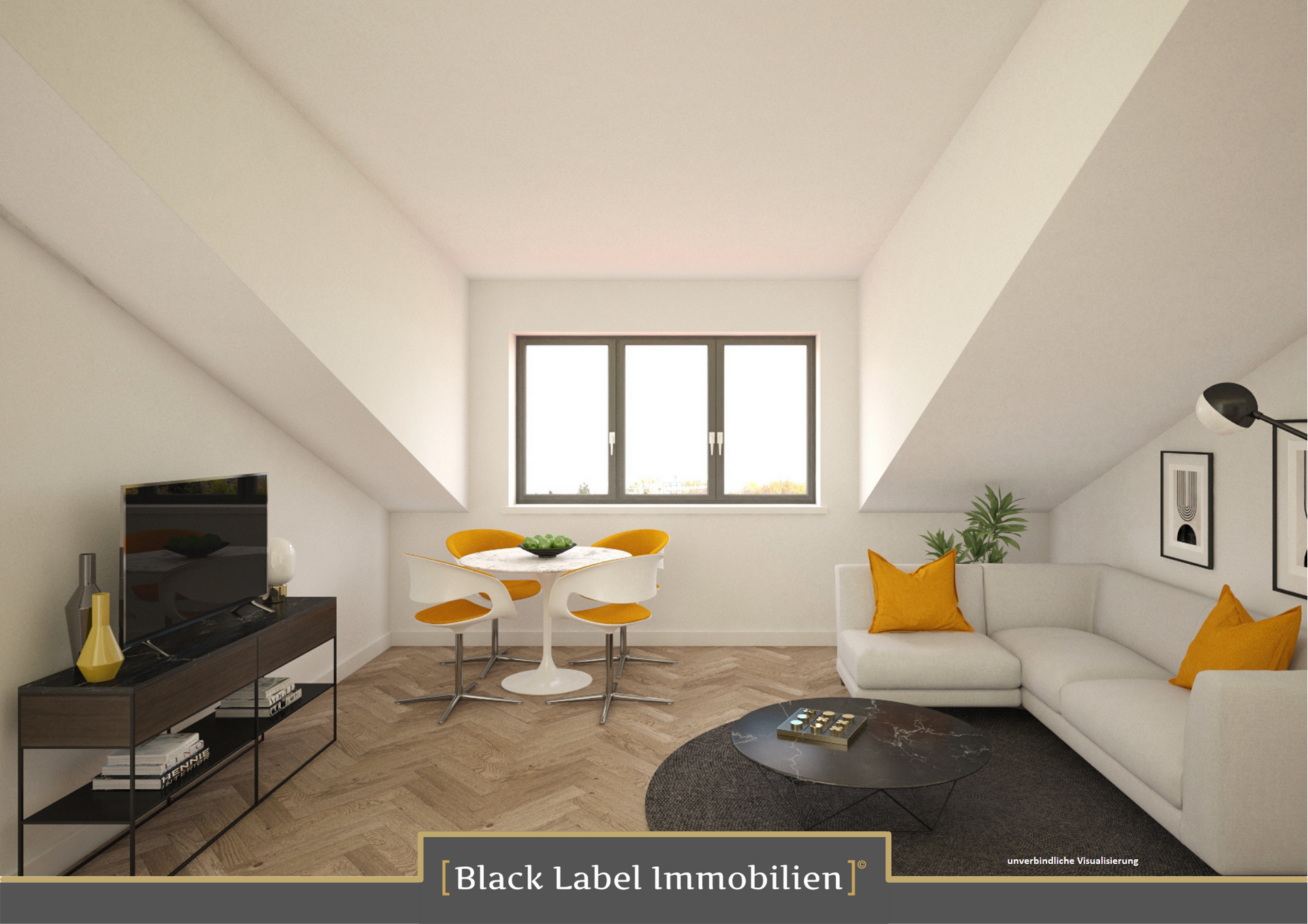 Charmante Dachgeschosswohnung mit West Terrasse im Herzen von Teltow – Teltow