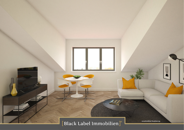 Charmante Dachgeschosswohnung mit West Terrasse im Herzen von Teltow