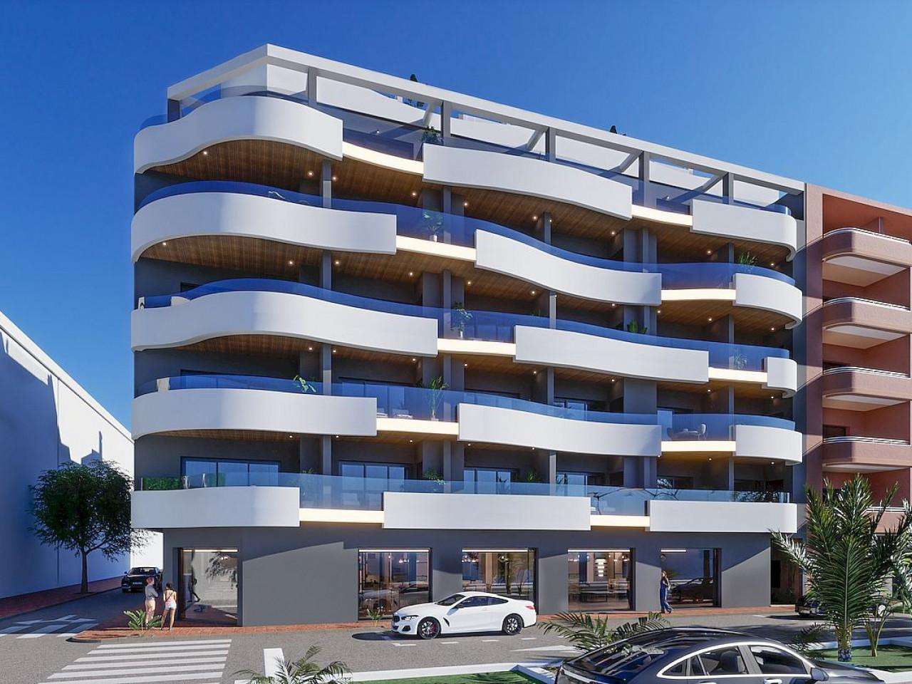 Neubau Apartments mit 2 Schlafzimmern und 2 Badezimmern in Torrevieja| Ref: MA-2021 – Torrevieja