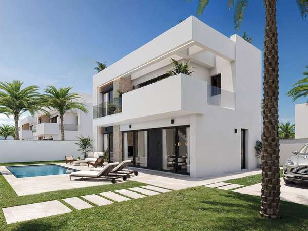 Neubau Villas mit 3 Schlafzimmern und 4 Badezimmern in Torrepacheco| Ref: MA-2273