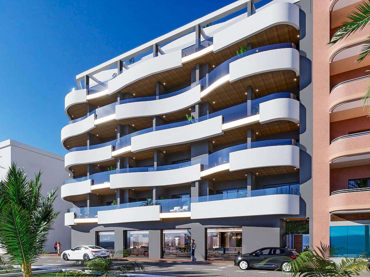 Neubau Penthaus mit 2 Schlafzimmern und 2 Badezimmern in Torrevieja| Ref: MA-2021C – Torrevieja