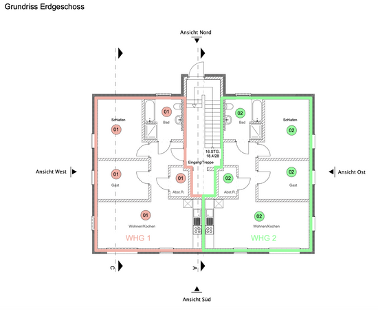 Neubezug: 3-Zimmer-Wohnung mit Top-Ausstattung und Außenstellplatz in Petershagen/Eggersdorf