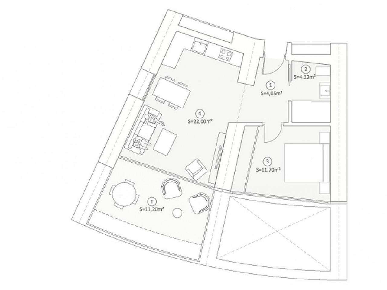 Neubau Apartments mit 2 Schlafzimmern und 2 Badezimmern in Benidorm| Ref: MA-1958B – Benidorm